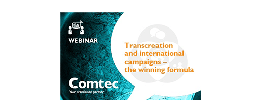 webinar transcreation and international campaigns