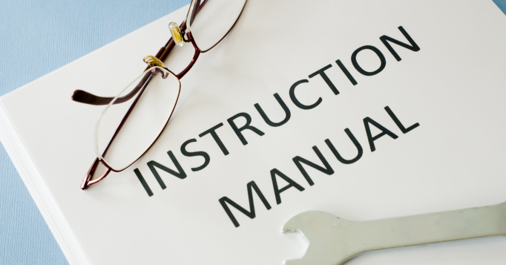 instruction manual