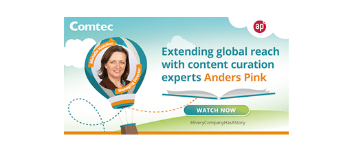 extending global reach with content curation experts anders pink